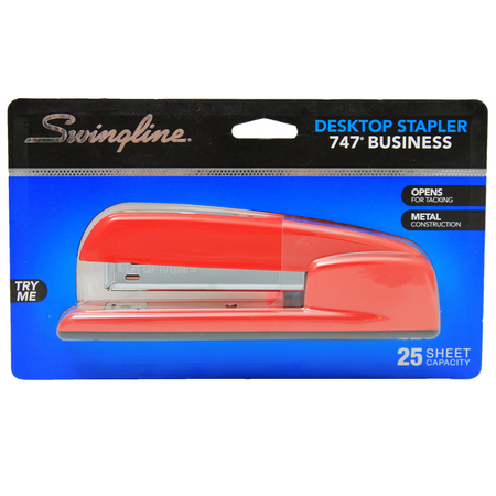 Swingline Swingline 747® Stapler, Red Rio 74736E